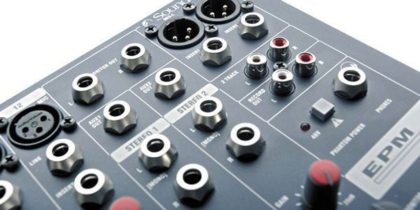 Soundcraft EPM 6 DJミキサー（6chアナログミキサー（EPM6）の